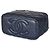 Vanity Beauty Case Chanel Navy in Agnello Trapuntato con Manico e Catena Blu - vista 7