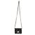Timeless Mini borsa flap Chanel in pelle di vitello trapuntata nera e strass Nero - vista 4