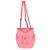 Zaino Chanel Pink Quilted Caviar Drawstring Handbag Rosa