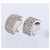Autre Marque Orecchini in Diamante Non Firmato K18WG 12.5g 2.00/2.00 ct - vista 4