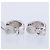 Autre Marque Orecchini in Diamante Non Firmato K18WG 12.5g 2.00/2.00 ct - vista 7