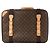 Borsa da viaggio Louis Vuitton Satellite 50 in tela Monogram marrone Beige