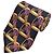 Fendi Stirrup Motif Silk Tie Brown Black Red Blue Golden