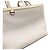Borsa Fendi Petite Toujours Bianco Beige - vista 8