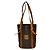 Céline Borsa a secchiello Celine motivo Macadam Marrone