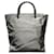Borsa Tote Prada in nylon nero e plastica  - vista 1
