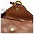 Céline Borsa a tracolla in pelle Celine Marrone - vista 9