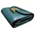 Céline Celine Triomphe Compact Wallet mit Klappe Grün  - Ansicht 8