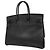 Borsa Hermès Birkin Black Ardennes con finiture oro 35 Nero - vista 2