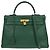 Hermès Hermes Kelly 2 Way Taurillon Clemence Verde