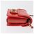 Chanel Reissue 2.55 Clutch in pelle vernice Rosso - vista 3