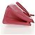 Prada Double Zip Lux Tote aus Saffiano-Leder Größe Medium Pink - Ansicht 4