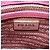 Prada Double Zip Lux Tote aus Saffiano-Leder Größe Medium Pink - Ansicht 6