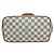 Borsa Louis Vuitton Damier Azur Saleya PM Bianco - vista 3