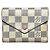 Louis Vuitton Damier Azur Portefeuille Victorine Portemonnaie Pink