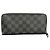 Louis Vuitton Damier Graphite Zippy Wallet Schwarz - Ansicht 2