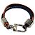 Bracciale Charm Louis Vuitton Damier Graphite Nero Blu