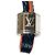 Bracciale Charm Louis Vuitton Damier Graphite Nero Blu - vista 4