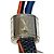 Bracciale Charm Louis Vuitton Damier Graphite Nero Blu - vista 5