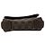 Borsa a Spalla Louis Vuitton Brooklyn PM Marrone - vista 3