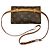 Clutch Pochette Florentine Louis Vuitton Marrone - vista 2