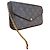 Louis Vuitton Monogram Pochette Felicie Marrone