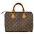 Borsa Louis Vuitton Speedy Monogram Canvas 30 Marrone