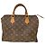 Borsa Louis Vuitton Speedy Monogram Canvas 30 Marrone - vista 2
