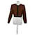 Veste lisse Vintage Yves Saint Laurent Espresso Noir  - vue 1