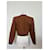 Veste lisse Vintage Yves Saint Laurent Espresso Noir  - vue 11