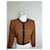 Veste lisse Vintage Yves Saint Laurent Espresso Noir  - vue 6