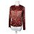 Comme Des Garcons Vintage Comme des Garçons Polyester Bluse Rot