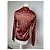 Comme Des Garcons Vintage Comme des Garçons Polyester Bluse Rot - Ansicht 3