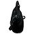 Bolsa de ombro hobo em couro acolchoado preto Akris - vista 2