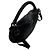 Bolsa de ombro hobo em couro acolchoado preto Akris - vista 5