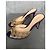 Gucci Mule Monogram Horsebit Beige Porpora - vista 5