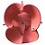 Louis Vuitton Les Petits Nomades Leather Origami Flower Pink Red