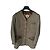 Hermès Jagdjacke aus Kamelhaar und Lammleder Braun Beige