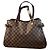 Louis Vuitton Borsa Tote Damier Ebene Marrone