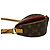 Borsa a tracolla in pelle Louis Vuitton Monogram Marrone - vista 6