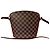 Borsa a tracolla Louis Vuitton Drouot Damier Marrone