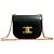 Céline Borsa a tracolla Celine Teen Chain Besace in pelle Nero