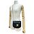 Céline Borsa a tracolla Celine Teen Chain Besace in pelle Nero - vista 3