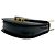 Céline Borsa a tracolla Celine Teen Chain Besace in pelle Nero - vista 9