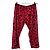 Autre Marque Rote gemusterte Hose