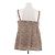 Top de algodón con estampado floral beige Cacharel Talla 38 - vista 2