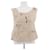Marni Top sin mangas a rayas Beige