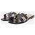 Hermès Schwarze Oran Sandalen - Größe EU 36.5 - Ansicht 3