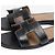 Hermès Schwarze Oran Sandalen - Größe EU 36.5 - Ansicht 4