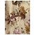Escada Seidenbluse mit Blumenmuster Braun Pink Beige Lila - Ansicht 4